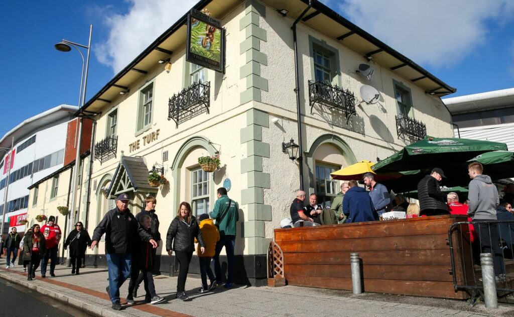 Wrexham’s pub, The Turf, gets a makeover