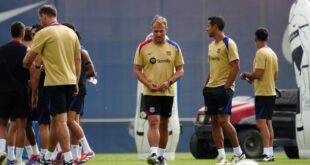 Hansi Flick determines starting players against Valencia, in doubt over one position