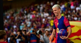 Dani Olmo remains calm and unfazed amid Barcelona registration woes