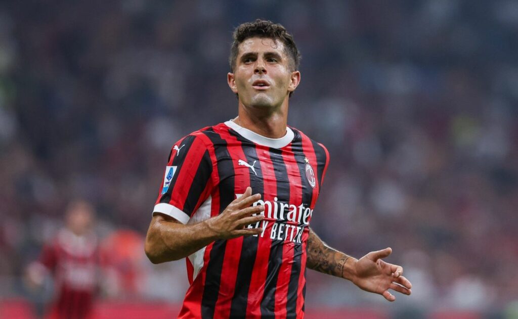 Where will Pulisic play for Milan vs Parma?