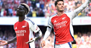 Arsenal 2-0 Wolves: Saka and Havertz make the difference