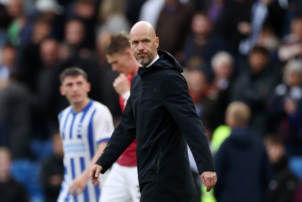 Erik ten Hag blames three Man United player after Brighton defeat