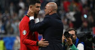 Portugal boss steadfast in Ronaldo support