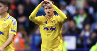 Brenden Aaronson delivers winning goal in Leeds United’s road victory