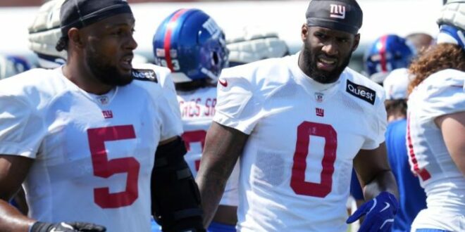 Giants’ Brian Burns and Kayvon Thibodeaux are building ‘cohesiveness’ during training camp