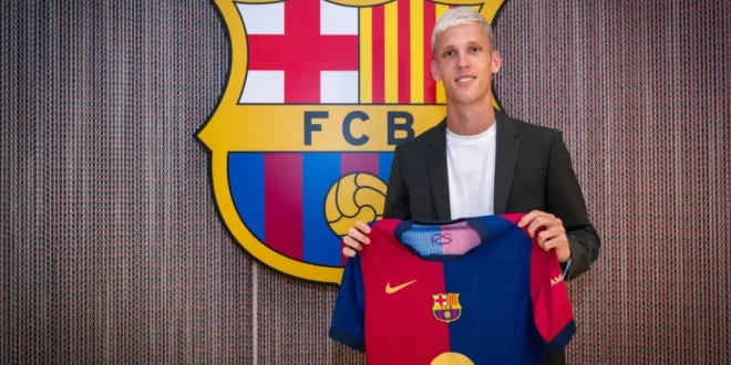 Dani Olmo’s first words after completing Barcelona transfer