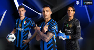 Inter Milan go crypto with Gate.io sleeve sponsorship