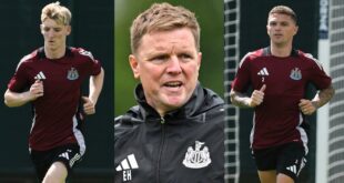 Howe issues Gordon and Trippier update as Marci Guehi question is shut down