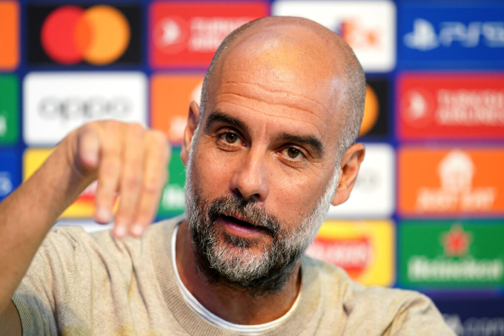 Man City’s Pep Guardiola addresses links to England job