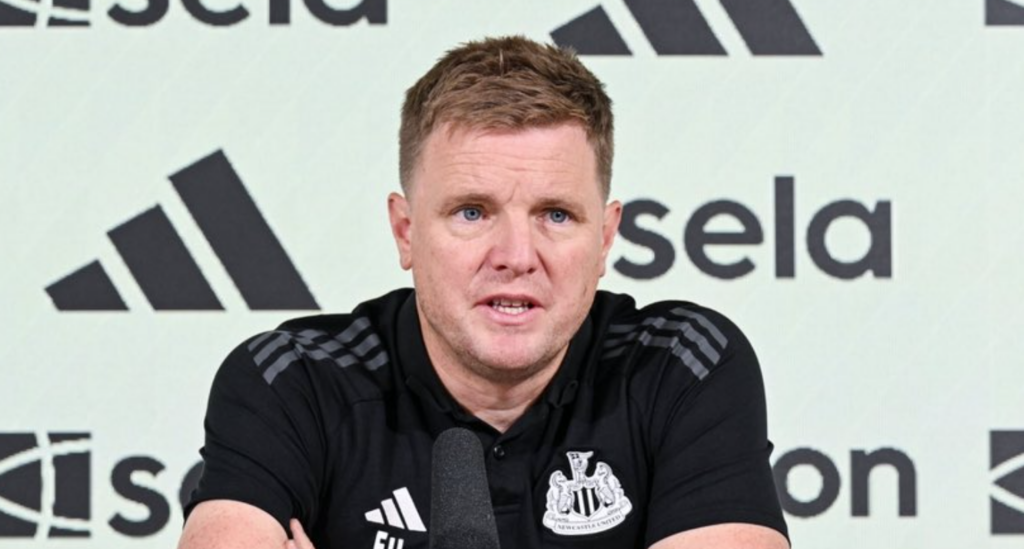 Howe issues deadline day update from Newcastle’s training ground