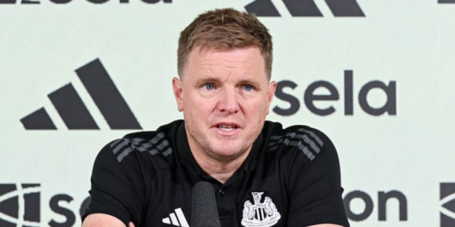 Howe issues deadline day update from Newcastle’s training ground