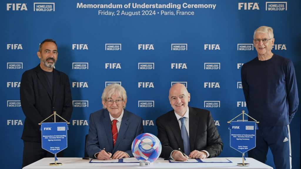 FIFA to support September edition of Homeless World Cup in South Korea