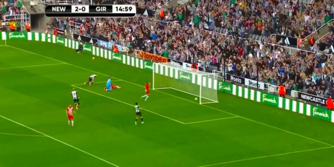 Watch all four goals as Newcastle race into 4-0 lead vs Girona at St James’ Park