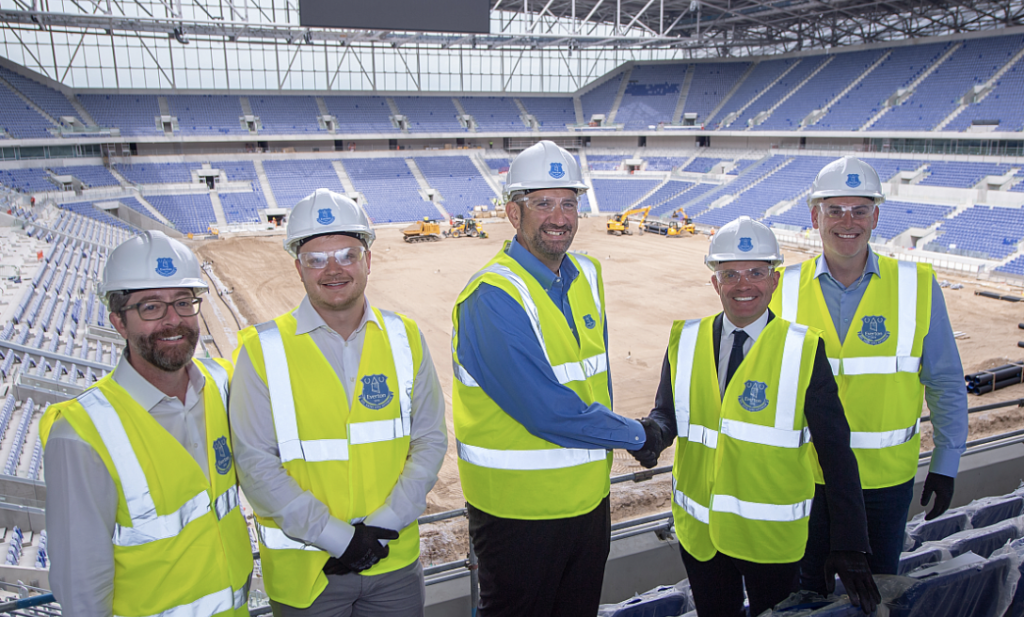 US giant Aramark signs partnership for Everton’s new the Bramley-Moore dock stadium