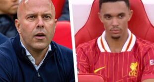 Liverpool boss Arne Slot addresses Trent Alexander-Arnold frustration