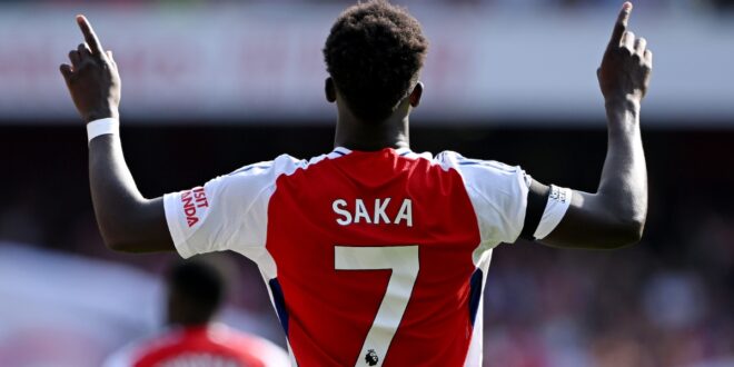 Bukayo Saka equals incredible Thierry Henry record against Brighton