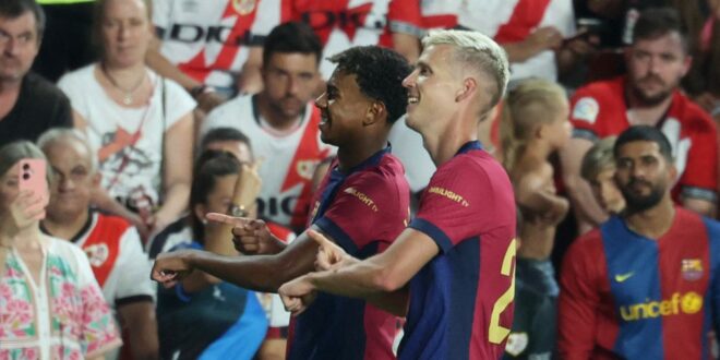 Dani Olmo 9.0, Lamine Yamal 8.5 | Rayo Vallecano 1-2 Barcelona: Player ratings