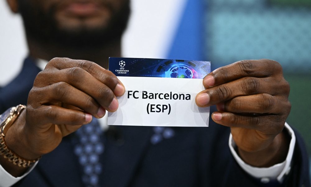 Official: Barcelona learn their eight opponents for the Champions League first round