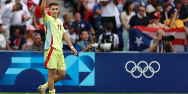 Barcelona La Masia duo achieve historic records with Spain at Paris Olympics