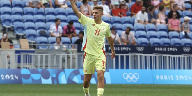 Barcelona midfield prodigy scores a brace as Spain beat Japan in Olympics QF