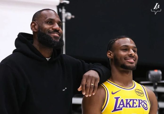 LeBron James Addresses What Bronny Will Call Him On The Court