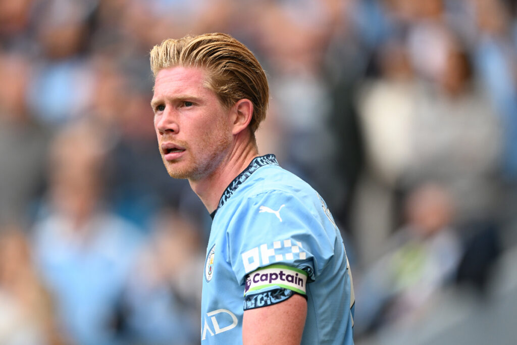 Kevin De Bruyne ‘getting closer’ to catching Steven Gerrard as PL best-ever, says Nolan