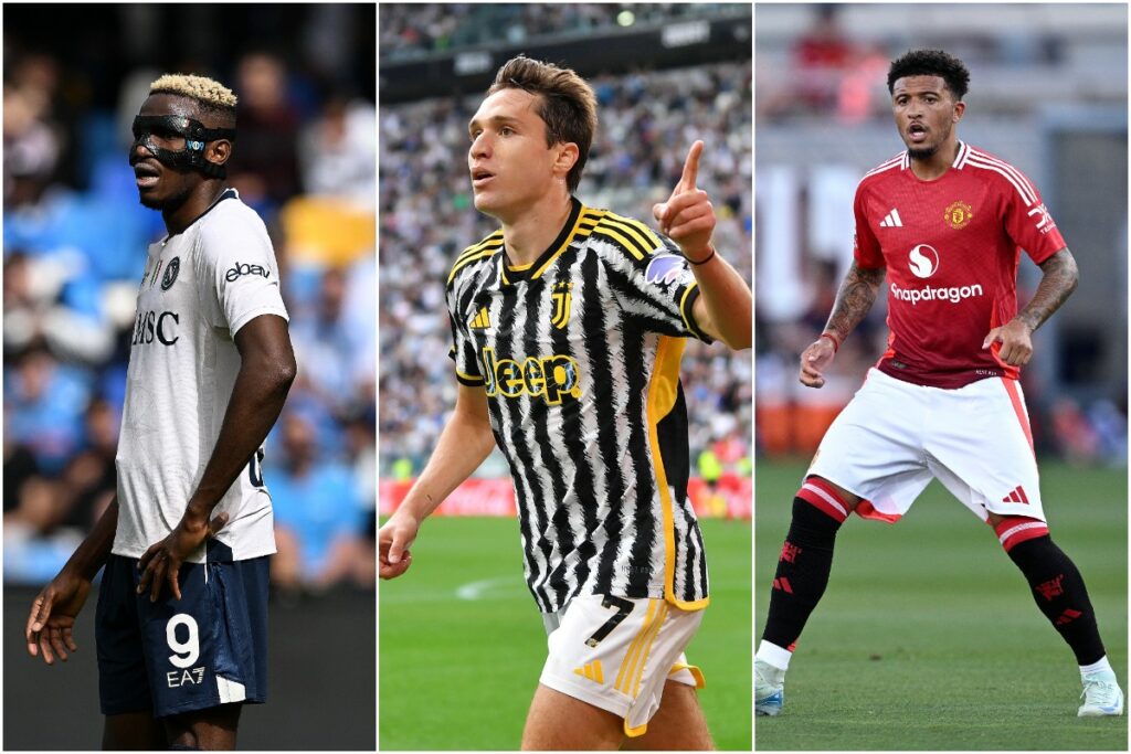 Sancho Chelsea, Chiesa Liverpool & more