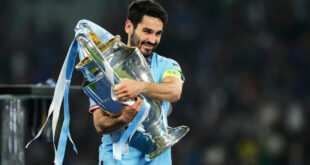 Guardiola delighted to have Gundogan back at Manchester City