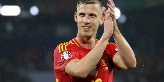 Which position do Barcelona plan to use Dani Olmo in following €55 million transfer?