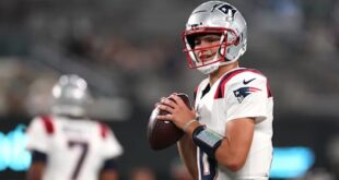 Drake Maye Plays First Minutes As A Patriot In Loss To The Jets