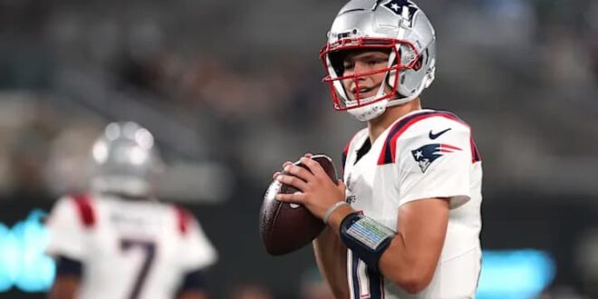 Drake Maye Plays First Minutes As A Patriot In Loss To The Jets