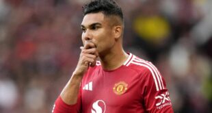 Galatasaray eyes potential move for Man United flop Casemiro