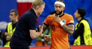 Koeman changed tones on transfers speaking about Depay