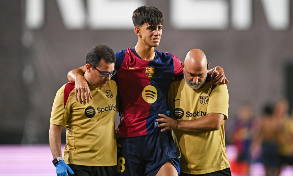 Injured Barcelona midfielder and his family delighted by club’s support