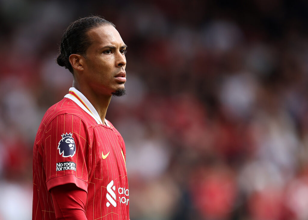 Liverpool star Virgil Van Dijk is concerned about one aspect of their defeat