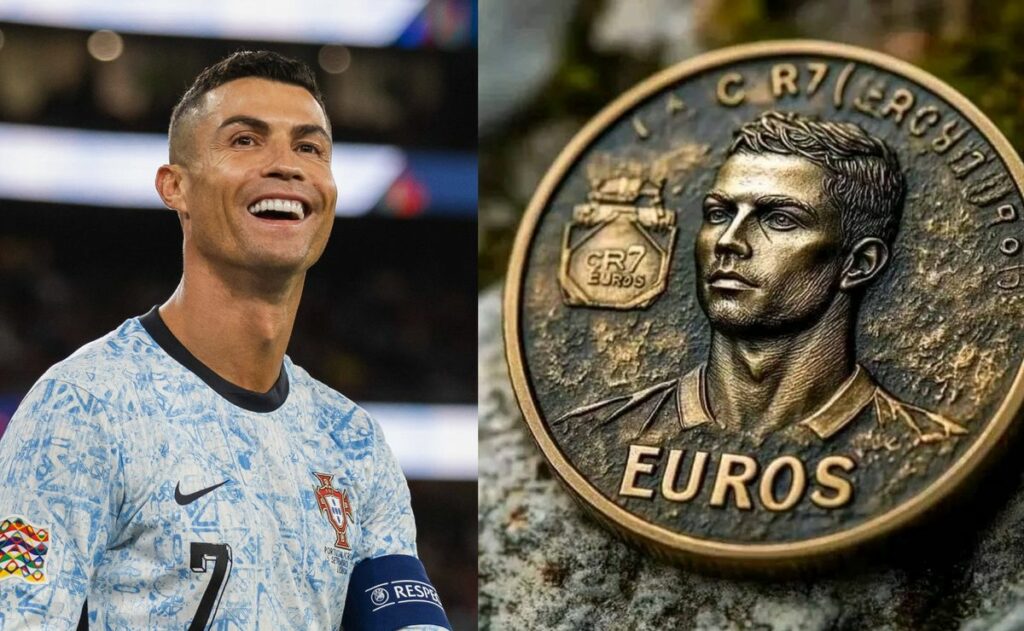 Ronaldo Euro coin could be worth 0,000 to collectors