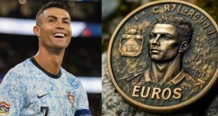 Ronaldo Euro coin could be worth 0,000 to collectors