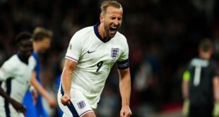 Captain Kane marks 100th cap with a brace