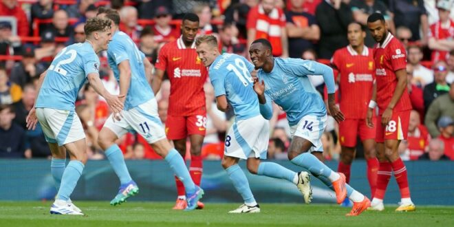 City fight back and Forest stun Liverpool