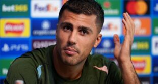 Players ‘close’ to going on strike over fixture congestion, says Manchester City star Rodri