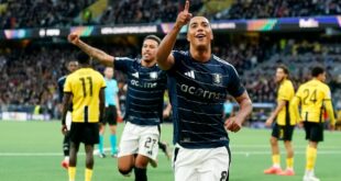 Tielemans strike helps Villans record historic Champions League win