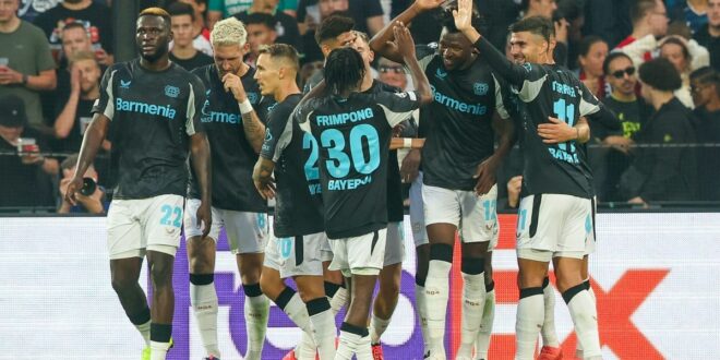 Leverkusen run riot, Barca beaten by Monaco