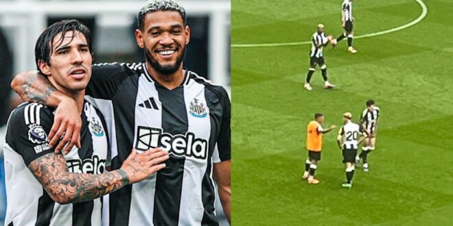 Joelinton’s secret move, Trippier filmed by fan and dressing room song – Moments you might’ve missed