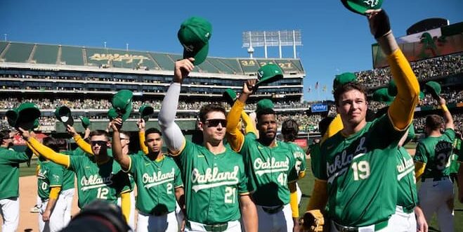 Oakland A’s Win Last Game At The Coliseum In Emotional Farewell