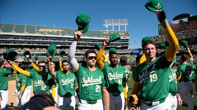 Oakland A’s Win Last Game At The Coliseum In Emotional Farewell