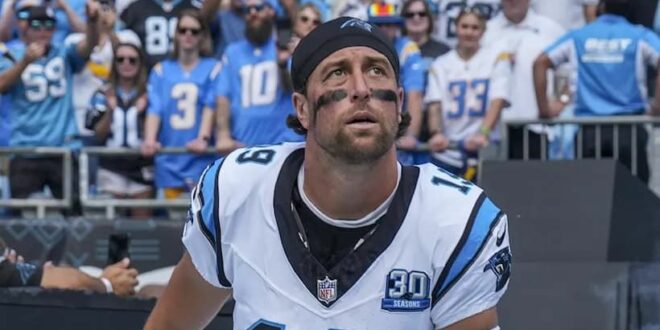 Panthers veteran WR Adam Thielen is being placed on the IR with a hamstring injury