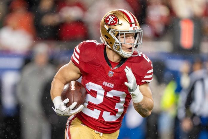 Christian McCaffrey (calf) is expected to return to practice on Tuesday for the 49ers