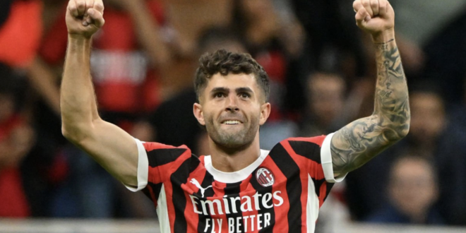 Christian Pulisic scores but AC Milan falls to Liverpool in UCL opener