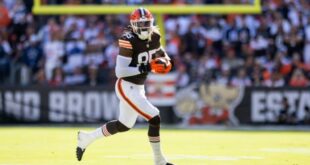 David Njoku could miss time with a high ankle sprain suffered in Week 1 vs. the Cowboys