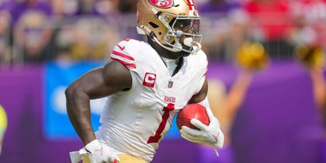 49ers’ Deebo Samuel will miss multiple weeks with a calf strain suffered in Week 2